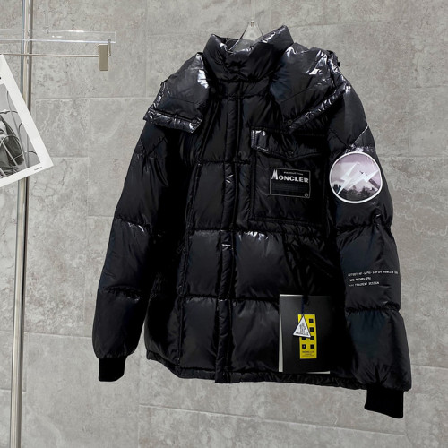 Moncler Fragment Design Mens Womens Winter Windprood Down Jackets Keep Warm 80% White Duck Down