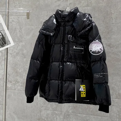 Moncler Fragment Design Mens Womens Winter Windprood Down Jackets Keep Warm 80% White Duck Down