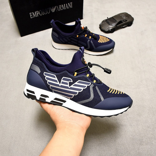 Armani Men Shoes Sneakers Fashion Design Luxury Brand Design