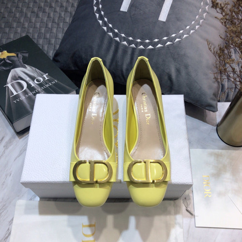 Dior Womens Shoes Leather Pump Low Heel 3.5cm