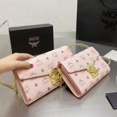 MCM Women Bags Messenger Bags Clutch Luxury Brand with Original Box