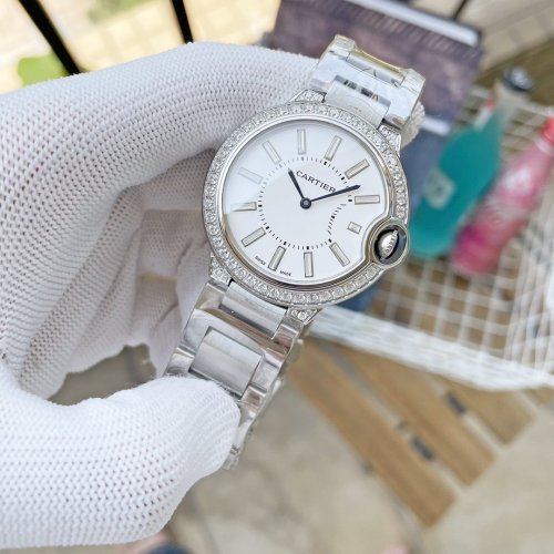 Cartier SA Watch Luxury Brand Design Fashion Type with Original Box