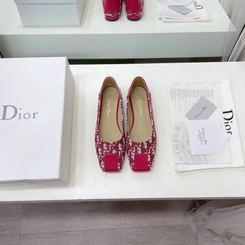 Dior Womens Shoes Sandals Fashion Pumps Luxury Brand D-Doll Flat PUMP with Original Box