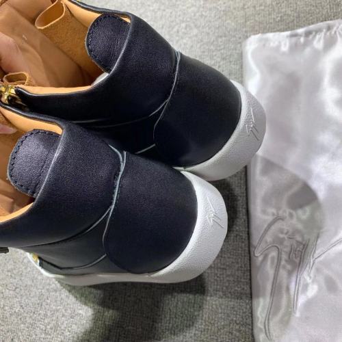 Giuseppe Zanotti Mens Shoes Luxury Brand High Top Sneakers Coby