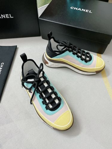 Chanel Mens Shoes Sneakers Luxury Brand Sports Shoes Breathable Design with Original Box