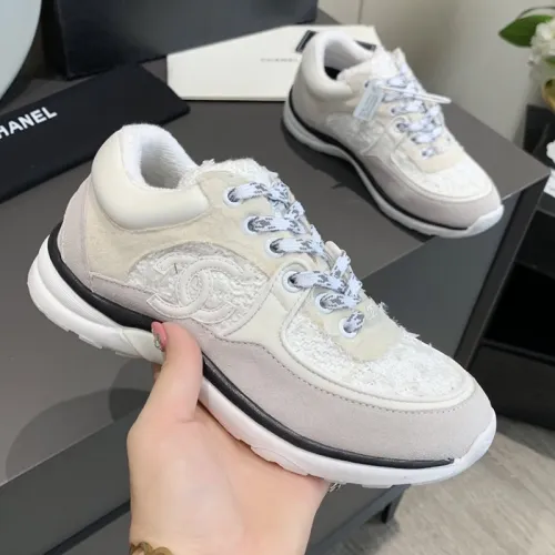 Chanel Mens Shoes Sneakers Luxury Brand Sports Shoes Breathable Design with Original Box