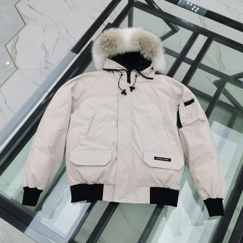 Canada Goose Langford Mens Womens Winter Windprood Down Jackets Keep Warm 80% White Duck Down