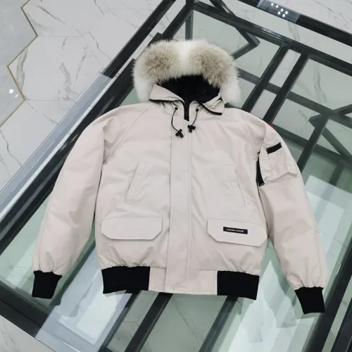 Canada Goose Langford Mens Womens Winter Windprood Down Jackets Keep Warm 80% White Duck Down