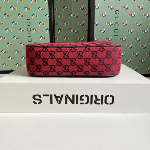 Gucci Womens Bags GG Marmont small matelassé shoulder bag Luxury Brand with Original Box 447632 DTD1T 1000