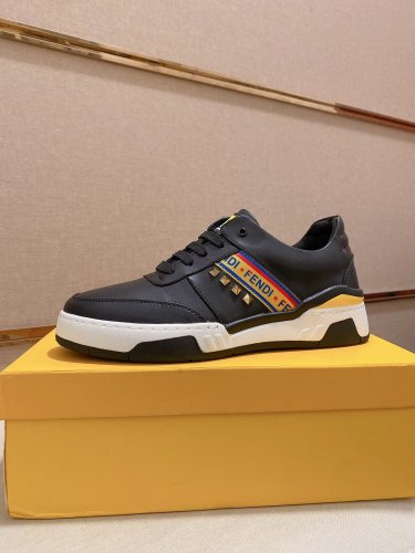 Fendi Mens Shoes Fashion Sneakers Luxury Brand Casual Shoes for Men with Original Box