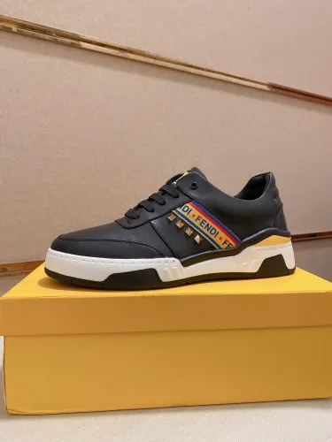 Fendi Mens Shoes Fashion Sneakers Luxury Brand Casual Shoes for Men with Original Box
