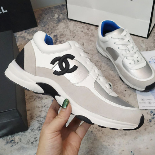 Chanel Mens Shoes Sneakers Luxury Brand Sports Shoes Breathable Design with Original Box