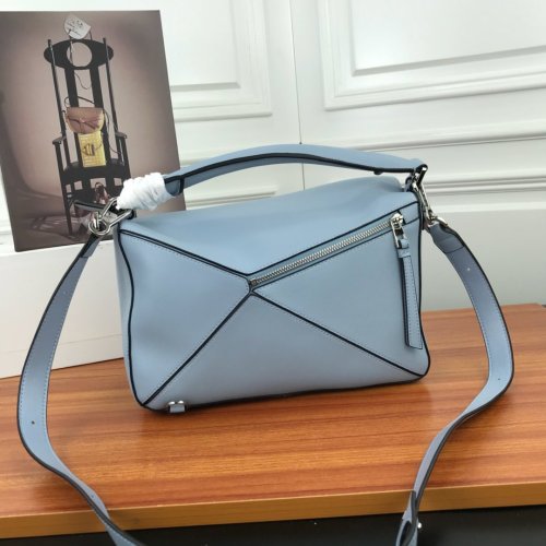 Loewe Womens Bag Puzzle Bag in Soft Grained Calfskin