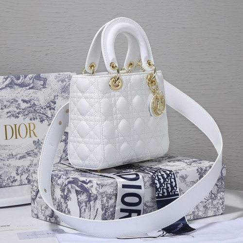 Dior Womens Bags Handbags Luxury Fashion LADY DIOR D-LITE BAG with Original Box