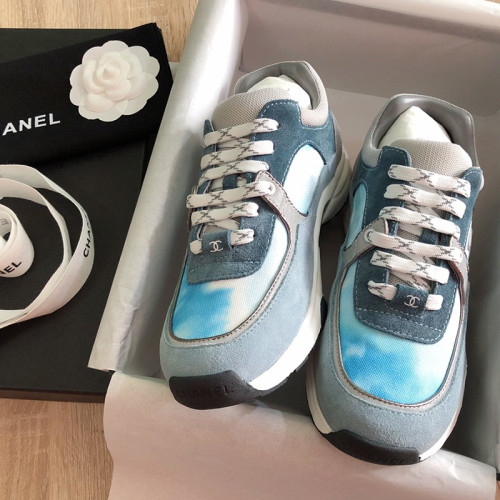 Chanel Mens Shoes Sneakers Luxury Brand Sports Shoes Breathable Design with Original Box