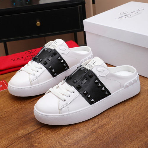 Valentino Womens Shoes Fashion Design Luxury Brand OPEN SNEAKER WITH VLTN PRINT with Original Box WY0S0830BLUA01