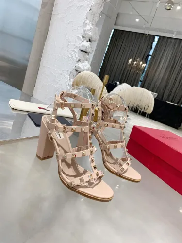 Valentino Women Shoes Mule Flip Flop Sandals ROMAN STUD SLIDE SANDAL IN QUILTED NAPPA with Original Box Luxury Brand
