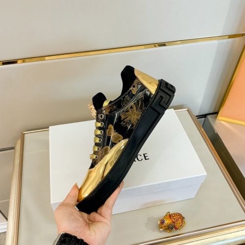Versace Men Shoes Sneakers Fashion Design Luxury Brand