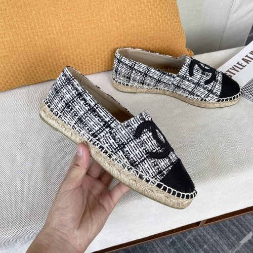 Chanel Women Shoes Fashion Espadrille Luxury Brand Casual Shoes for Women ESPADRILLE with Original Box Espadrilles