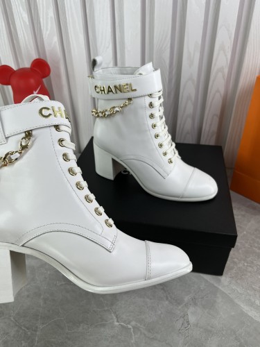 Chanel Womens Shoes Boots Luxury Brand Design with Original Box Women Fashion Ankle Boots 6cm Heel