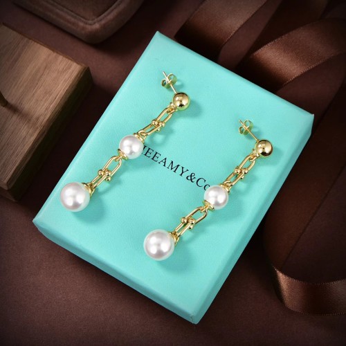 Tiffany Co Luxury Womens Stud Earrings