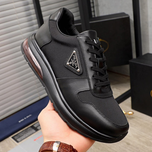 Prada Mens Shoes Sneakers Casual Shoes for Men Luxury Brand Breathable Fashion Sneakers with Original Box