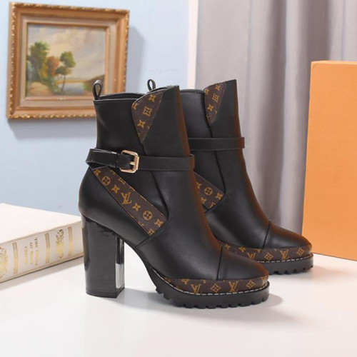 Louis Vuitton Women Shoes Boots STAR TRAIL ANKLE BOOT Luxury Brand 1A5BH9