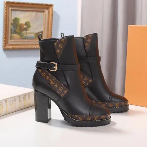Louis Vuitton Women Shoes Boots STAR TRAIL ANKLE BOOT Luxury Brand 1A5BH9
