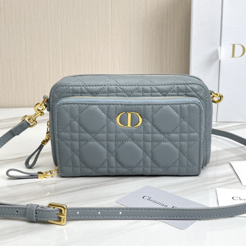 Dior Womens Bags Crossbody Bag DIOR CARO Womens Pouches Cosmetic Bags with Original Box