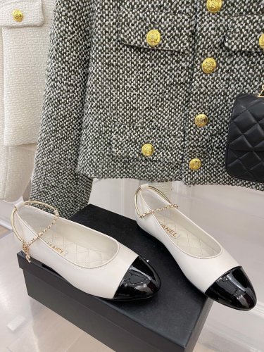Chanel Womens Shoes Fashion Pumps Luxury Brand Design with Original Box 2cm Heel