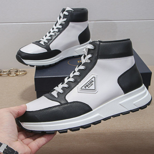 Prada Mens Shoes Sneakers Casual Shoes for Men Luxury Brand Breathable Fashion Sneakers with Original Box