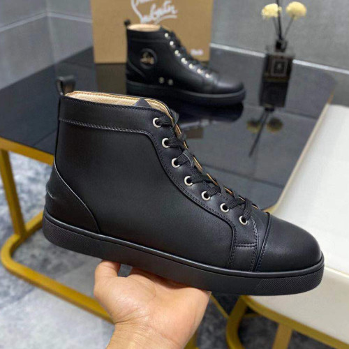 Christian Louboutin Mens Shoes Luxury Brand Red Bottom Design Louis Orlato with Original Box