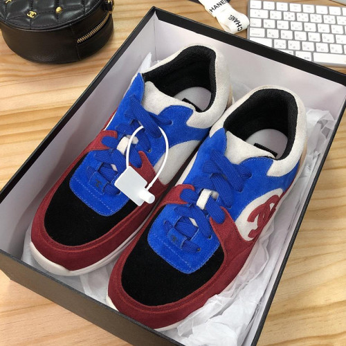 Chanel Mens Shoes Sneakers Luxury Brand Sports Shoes Breathable Design with Original Box