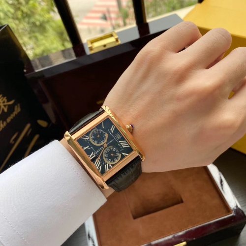 Cartier SA Watch Luxury Brand Design Fashion Type with Original Box
