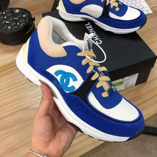 Chanel Mens Shoes Sneakers Luxury Brand Sports Shoes Breathable Design with Original Box