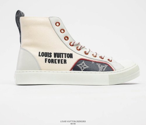 Louis Vuitton Tattoo Sneaker Boot Mens Shoes Fashion Sneakers 2025G353