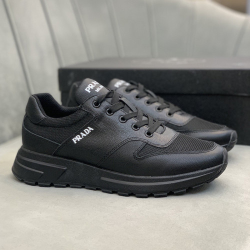 Prada Mens Shoes Sneakers Casual Shoes for Men Luxury Brand Breathable Fashion Sneakers with Original Box