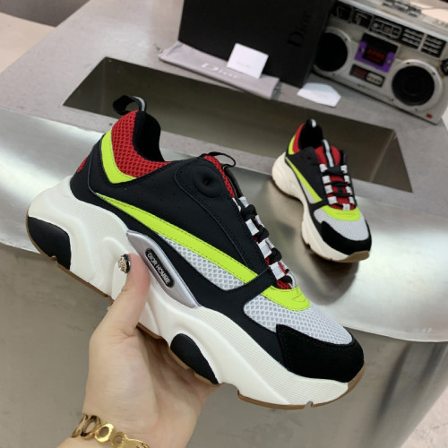 Dior Mens Shoes Sneakers Luxury Brand Breathable Design B22 SNEAKER with Original Box