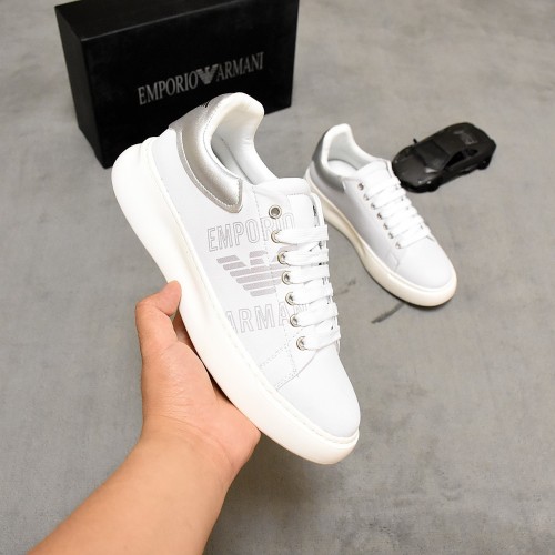 Armani Men Shoes Sneakers Fashion Design Luxury Brand Design