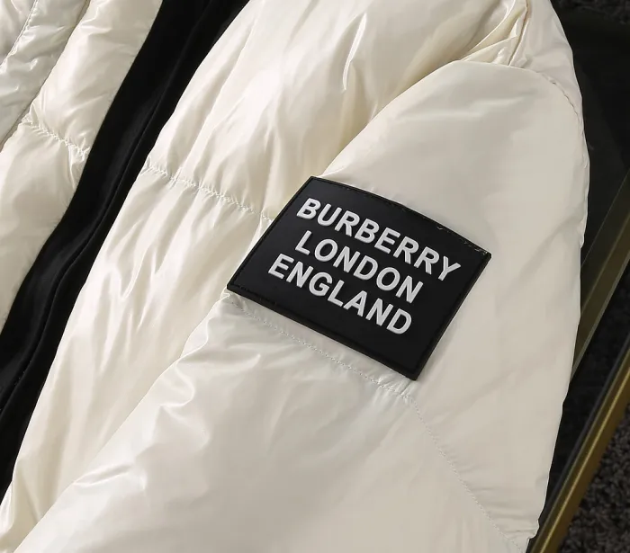 Burberry Design Mens Womens Winter Windprood Down Jackets Keep Warm 90% White Duck Down