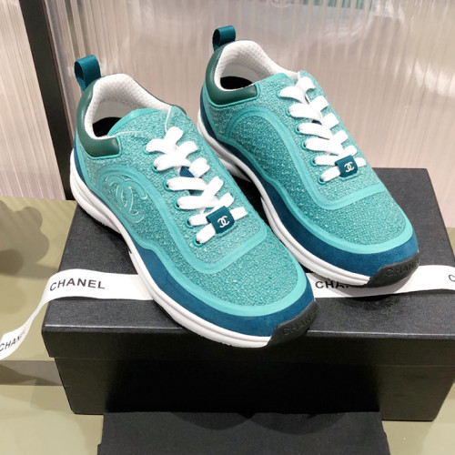 Chanel Mens Shoes Sneakers Luxury Brand Sports Shoes Breathable Design with Original Box