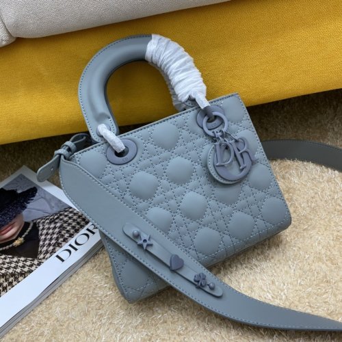 Dior Womens Bags Handbags Luxury Fashion LADY DIOR D-LITE BAG with Original Box