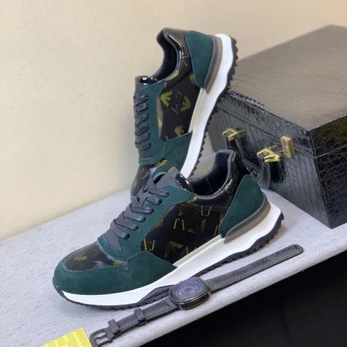 Armani Men Shoes Sneakers Fashion Design Luxury Brand Design