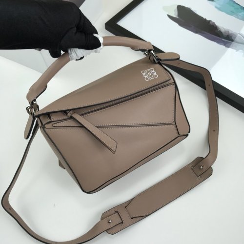 Loewe Womens Bag Small Puzzle Bag in Soft Grained Calfskin