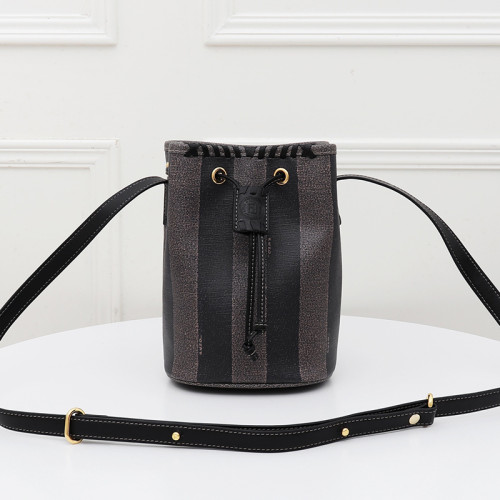 Fendi Womens Bag MON TRESOR Leather Mini Bag