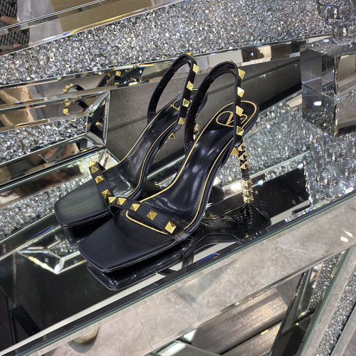 Valentino Womens Shoes Rockstud Sandals 6.5cm