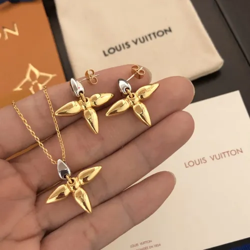 Louis Vuitton Luxury Womens Necklace Earrings
