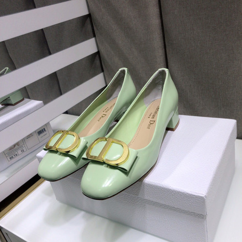 Dior Womens Shoes Leather Pump Low Heel 3.5cm