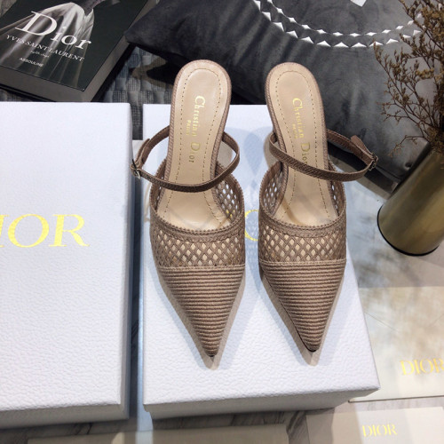 Dior Womens Shoes Mule Fashion Pump High Heels 7CM
