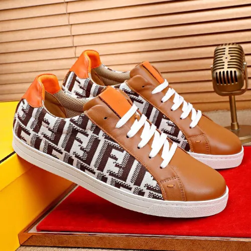 Fendi Mens Shoes Fashion Sneakers Luxury Brand Casual Shoes for Men with Original Box